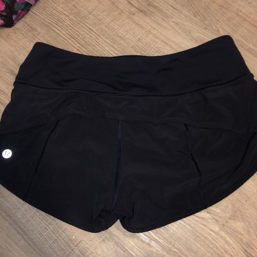 Size 2 lululemon speed shorts